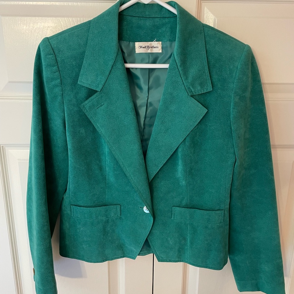 Teal Blazer for Women